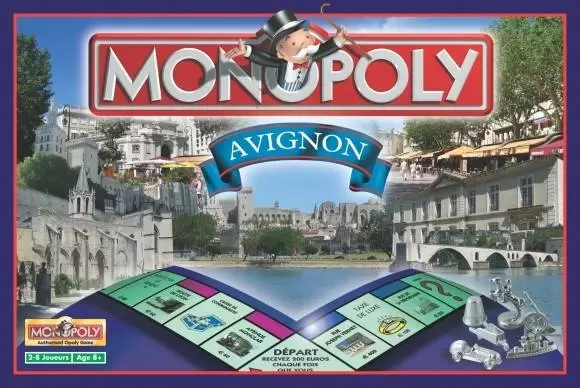 Monopoly des Régions & villes - Monopoly Avignon