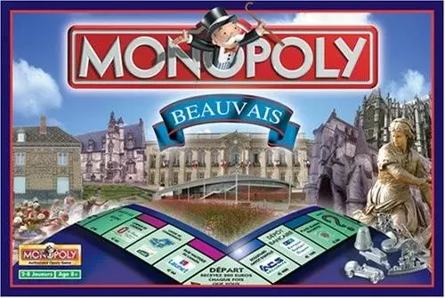 Monopoly des Régions & villes - Monopoly Beauvais