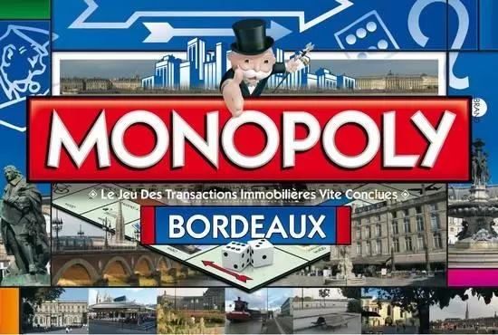 Monopoly des Régions & villes - Monopoly Bordeaux (Edition 2011)