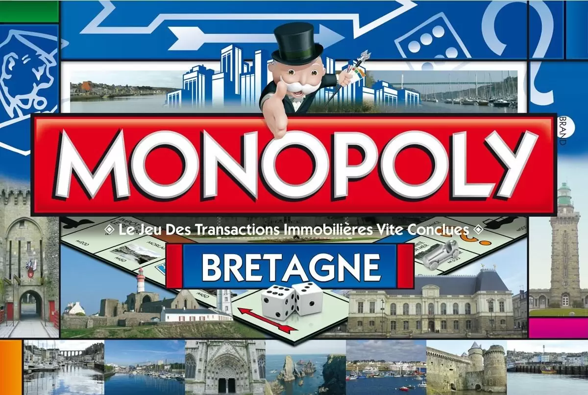 Monopoly des Régions & villes - Monopoly Bretagne (Edition 2010)