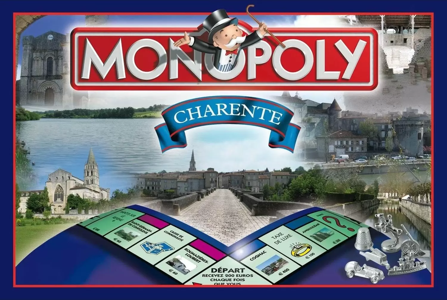 Monopoly des Régions & villes - Monopoly Charente
