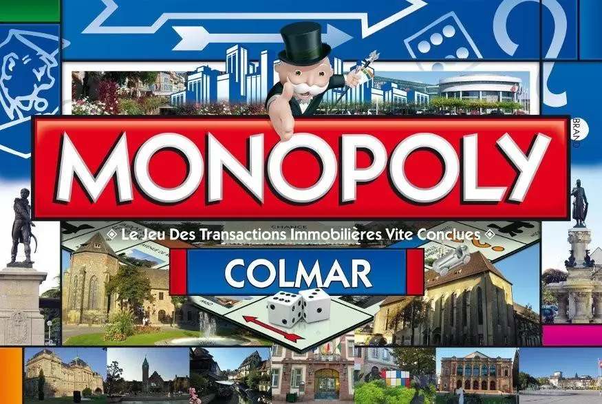 Monopoly des Régions & villes - Monopoly Colmar