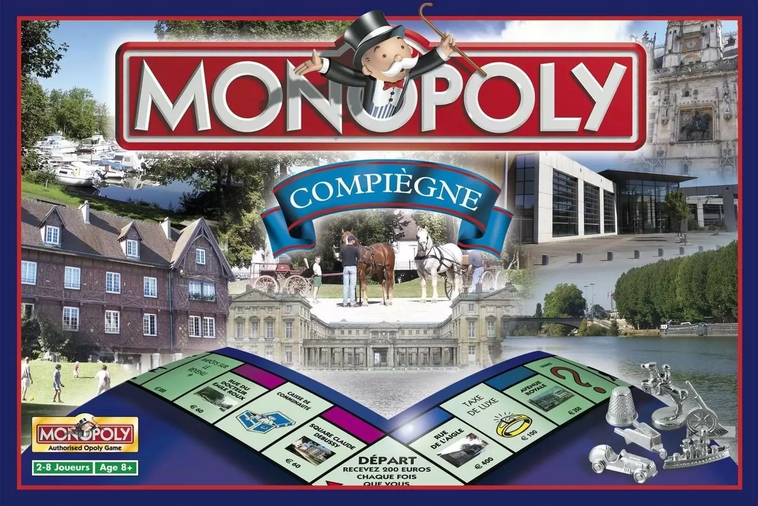 Monopoly des Régions & villes - Monopoly Compiègne