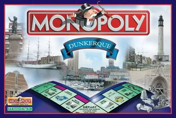 Monopoly des Régions & villes - Monopoly Dunkerque