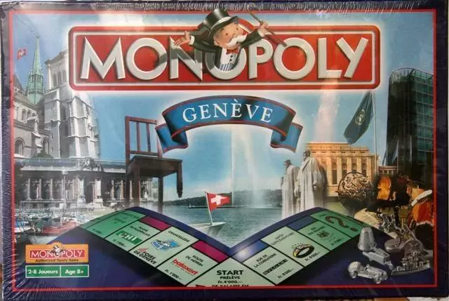 Monopoly Regions & Cities - Monopoly Genève