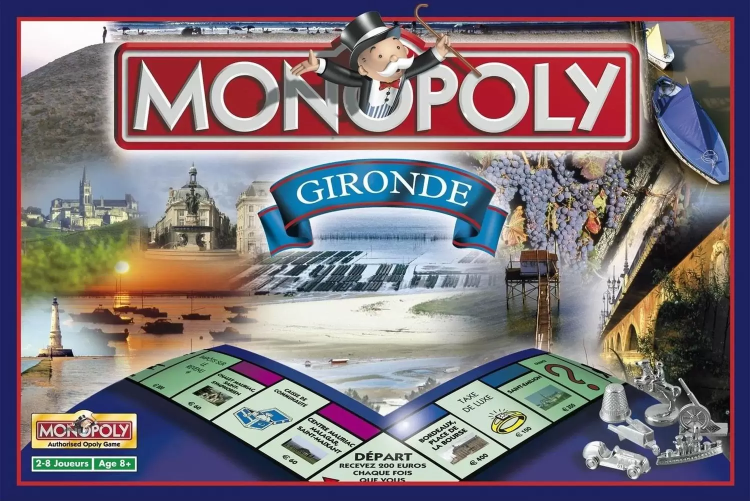 Monopoly des Régions & villes - Monopoly Gironde