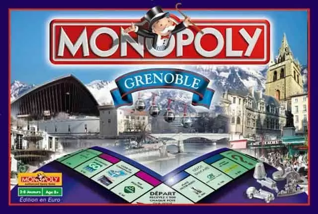 Monopoly des Régions & villes - Monopoly Grenoble