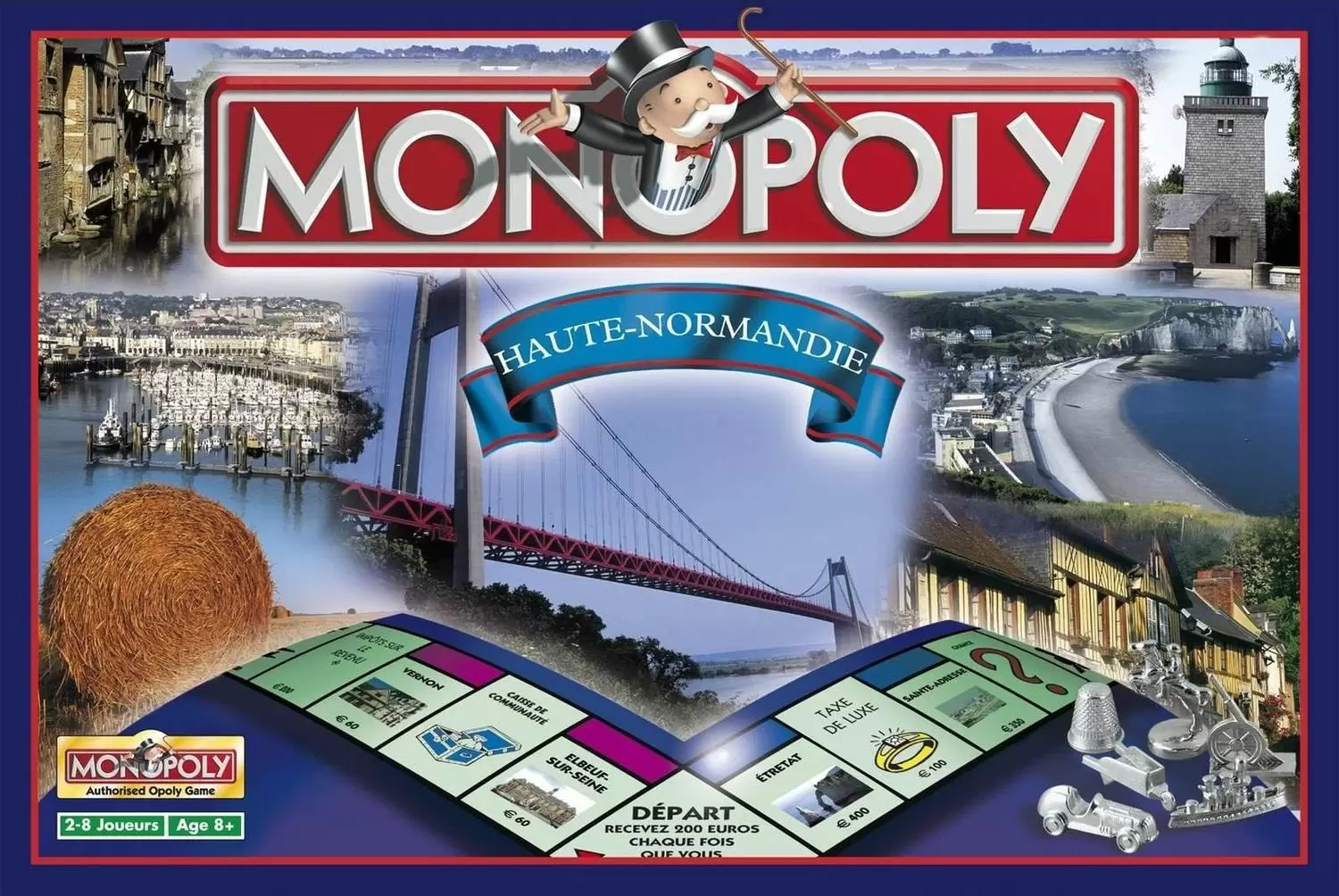 Monopoly des Régions & villes - Monopoly Haute Normandie