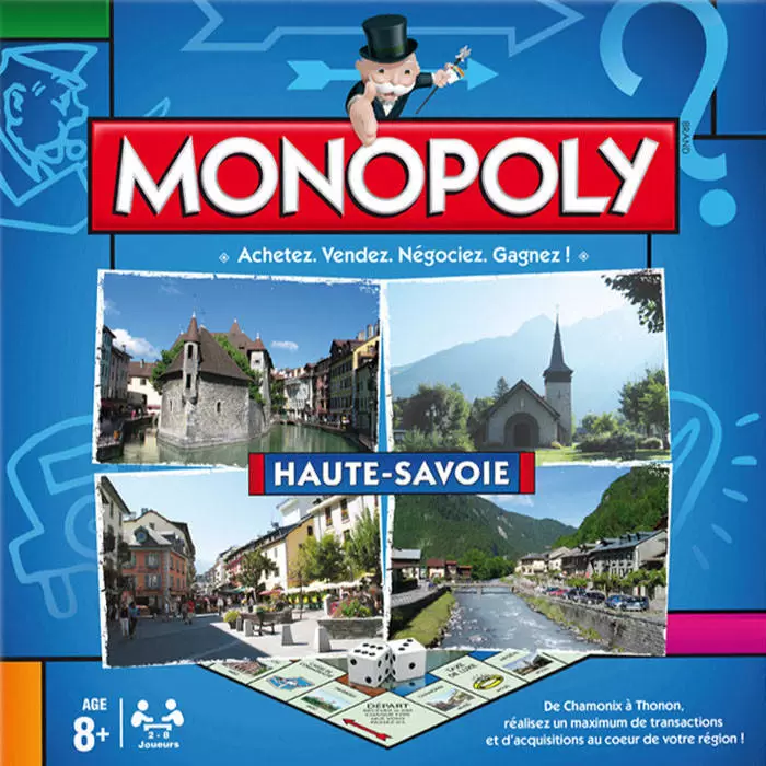 Monopoly Regions & Cities - Monopoly Haute Savoie (Edition 2014)