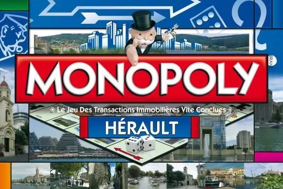 Monopoly des Régions & villes - Monopoly Hérault