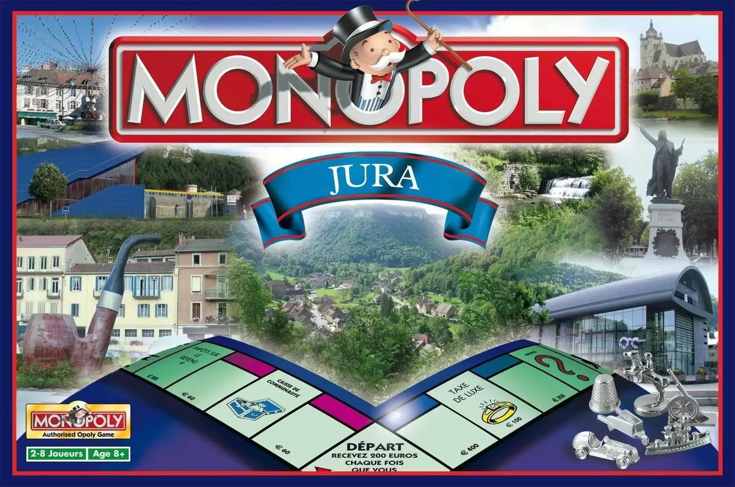Monopoly des Régions & villes - Monopoly Jura