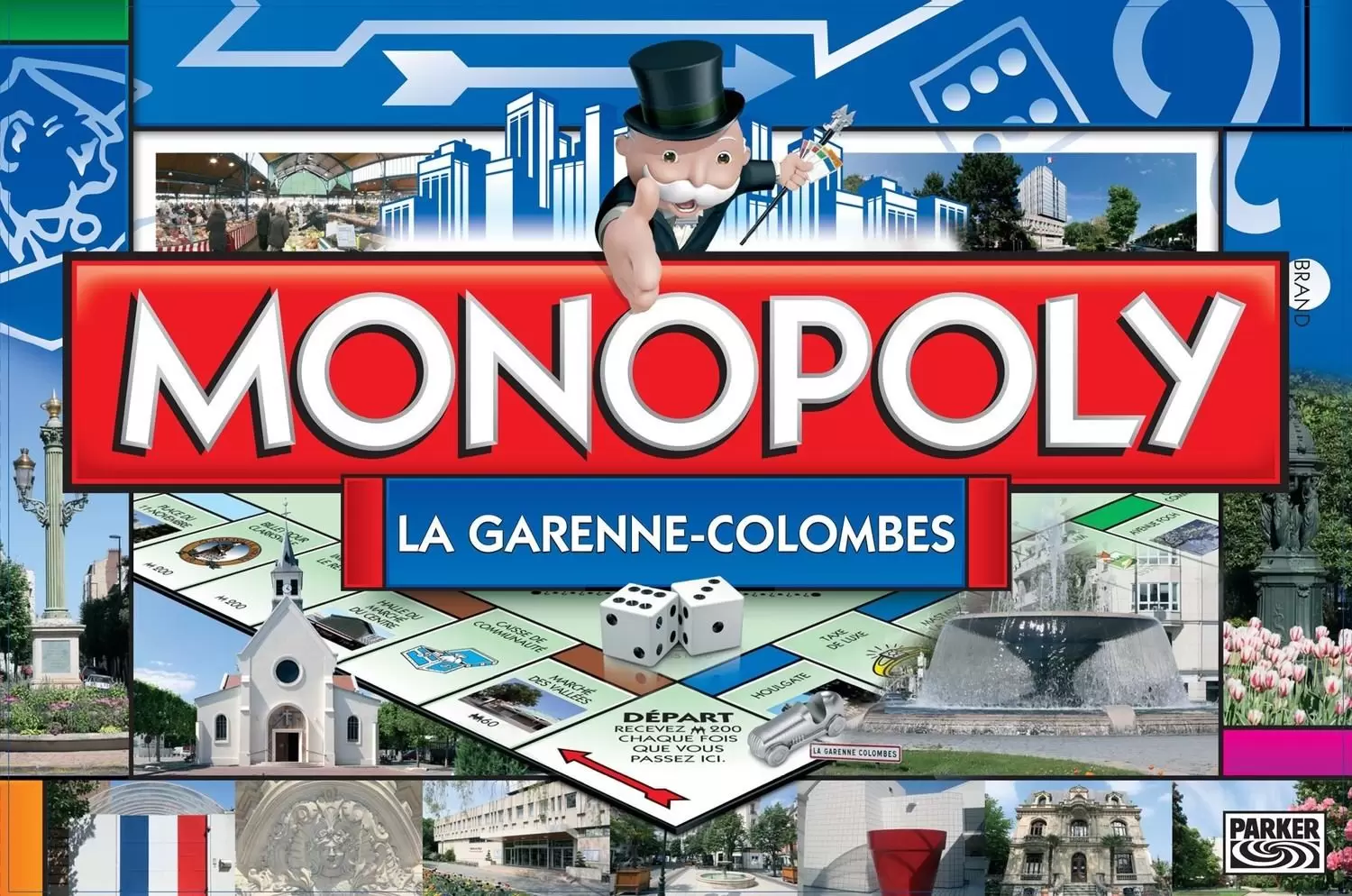 Monopoly des Régions & villes - Monopoly La Garenne-Colombes