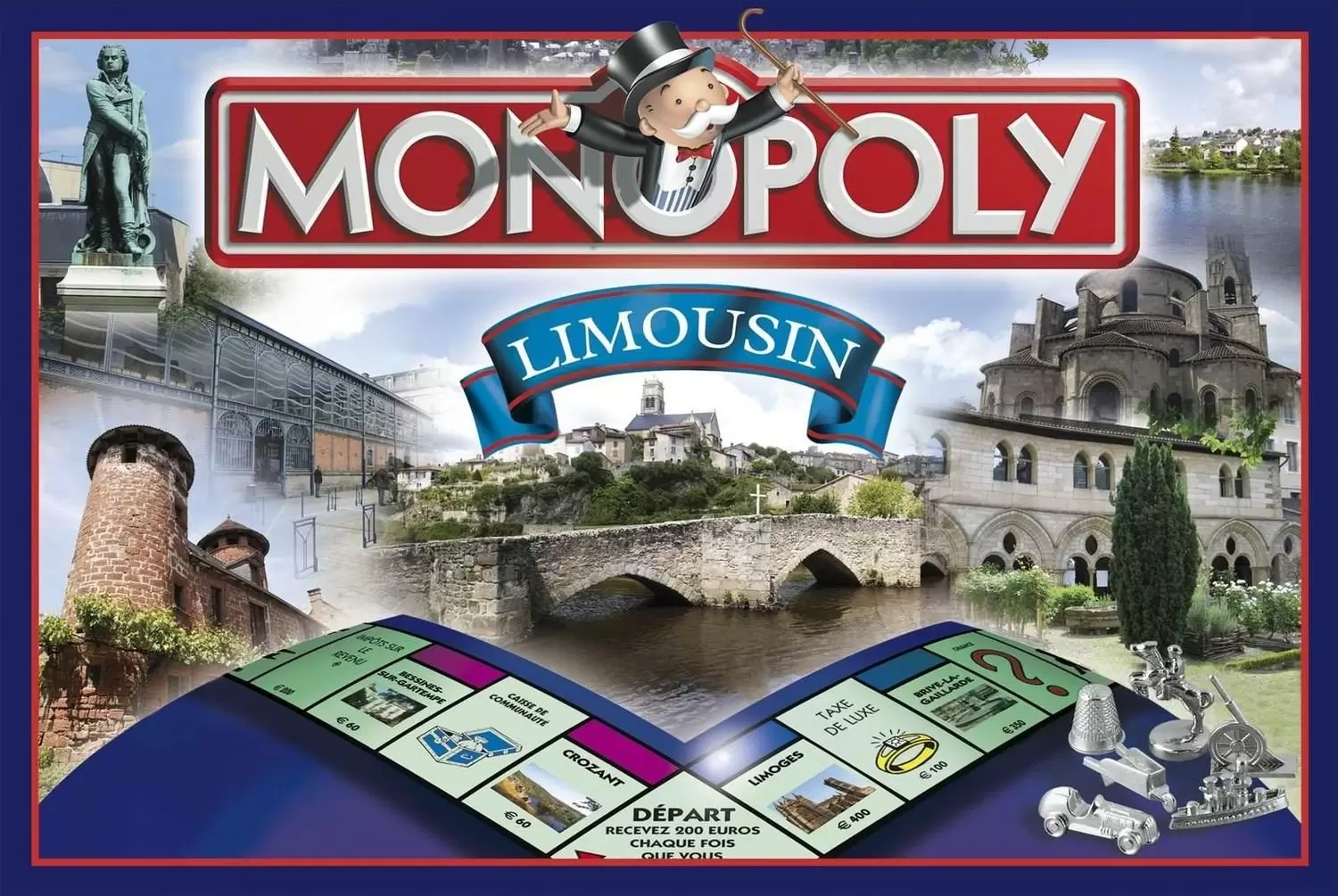 Monopoly des Régions & villes - Monopoly Limousin