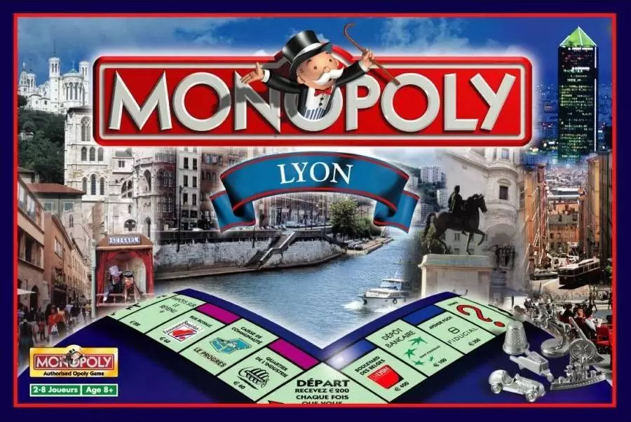 Monopoly Regions & Cities - Monopoly Lyon