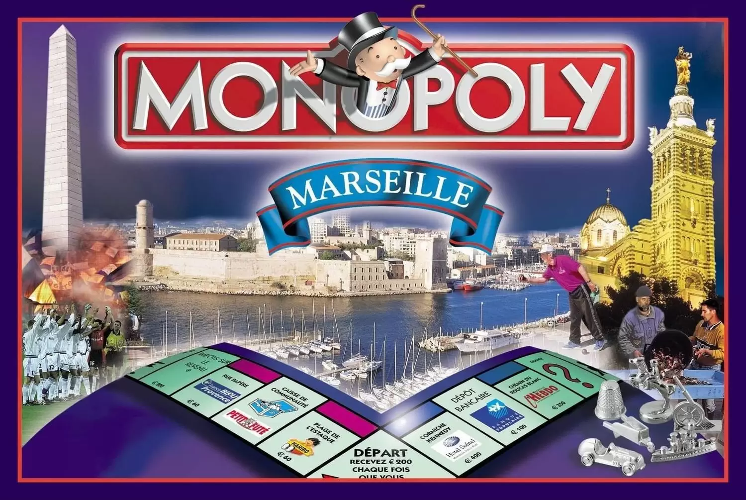Monopoly des Régions & villes - Monopoly Marseille