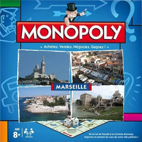 Monopoly des Régions & villes - Monopoly Marseille (Edition 2014)
