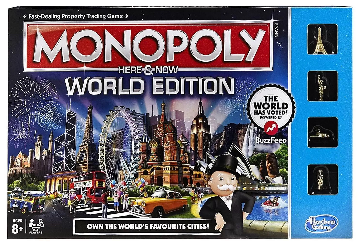 Monopoly des Régions & villes - Monopoly Monde (Edition 2015)