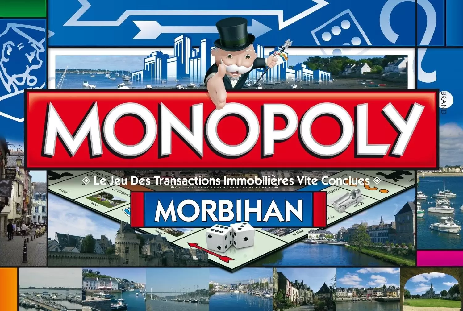 Monopoly des Régions & villes - Monopoly Morbihan