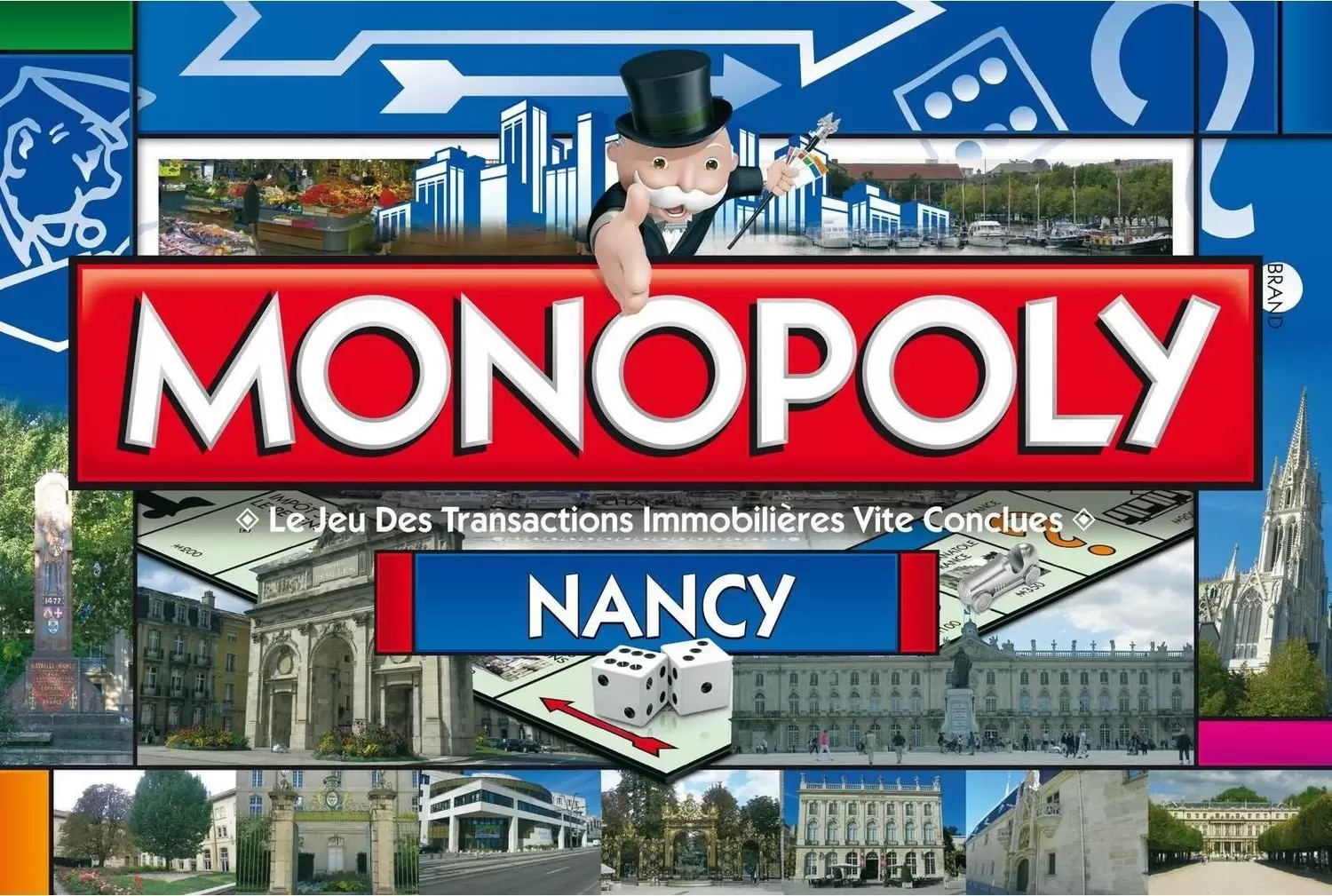 Monopoly des Régions & villes - Monopoly Nancy (Edition 2011)