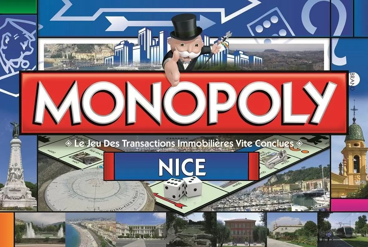 Monopoly des Régions & villes - Monopoly Nice (Edition 2011)