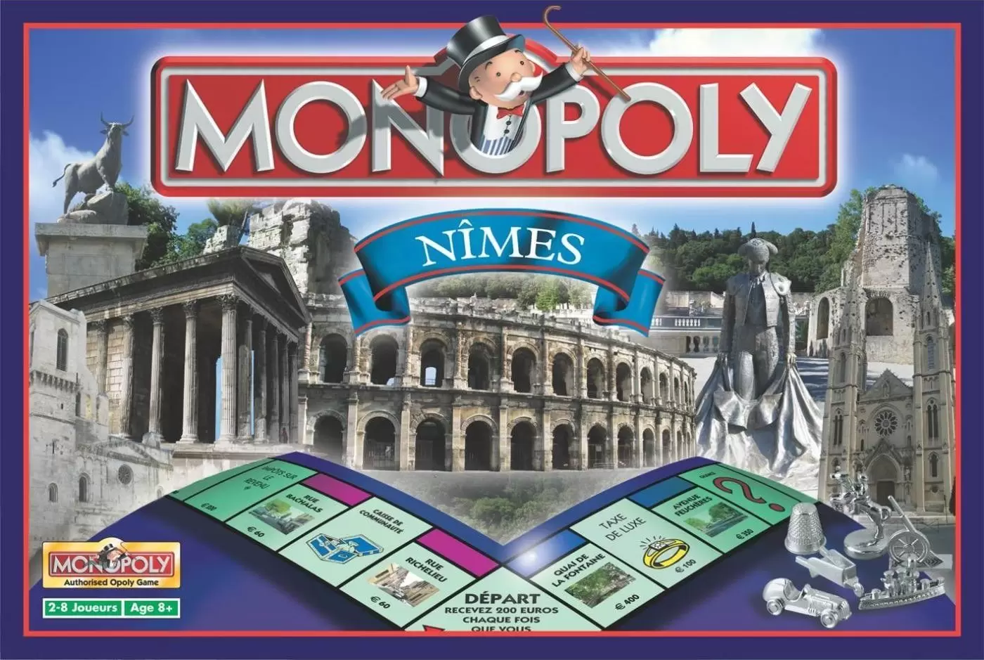 Monopoly des Régions & villes - Monopoly Nîmes