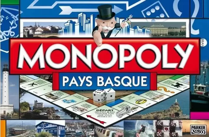 Monopoly des Régions & villes - Monopoly Pays Basque (Seconde Edition)