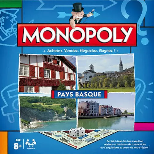 Monopoly des Régions & villes - Monopoly Pays Basque (Edition 2014)