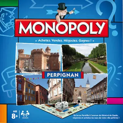 Monopoly Regions & Cities - Monopoly Perpignan (Edition 2016)