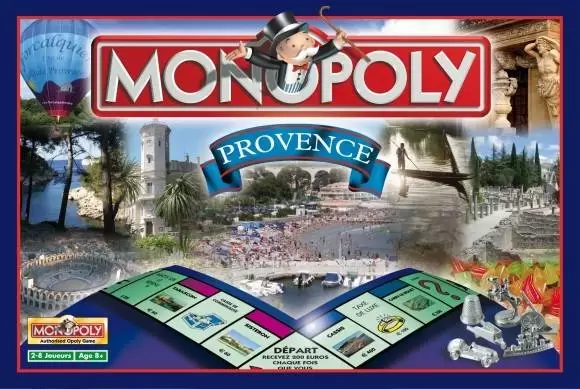 Monopoly des Régions & villes - Monopoly Provence