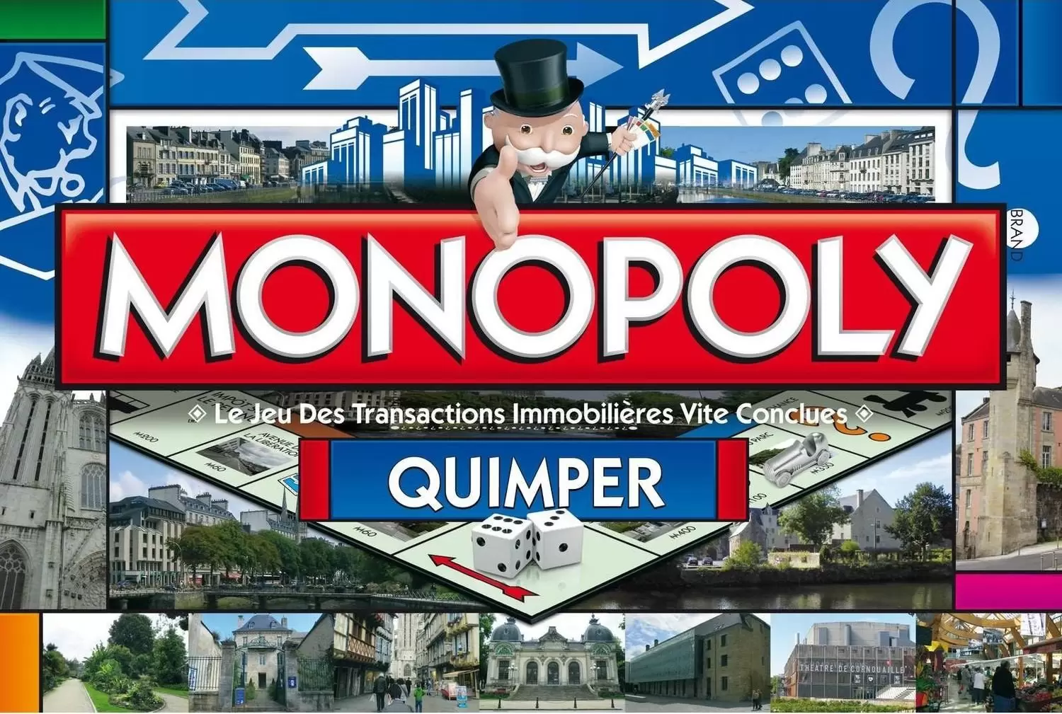 Monopoly des Régions & villes - Monopoly Quimper