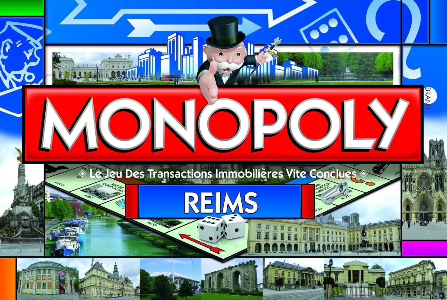Monopoly des Régions & villes - Monopoly Reims