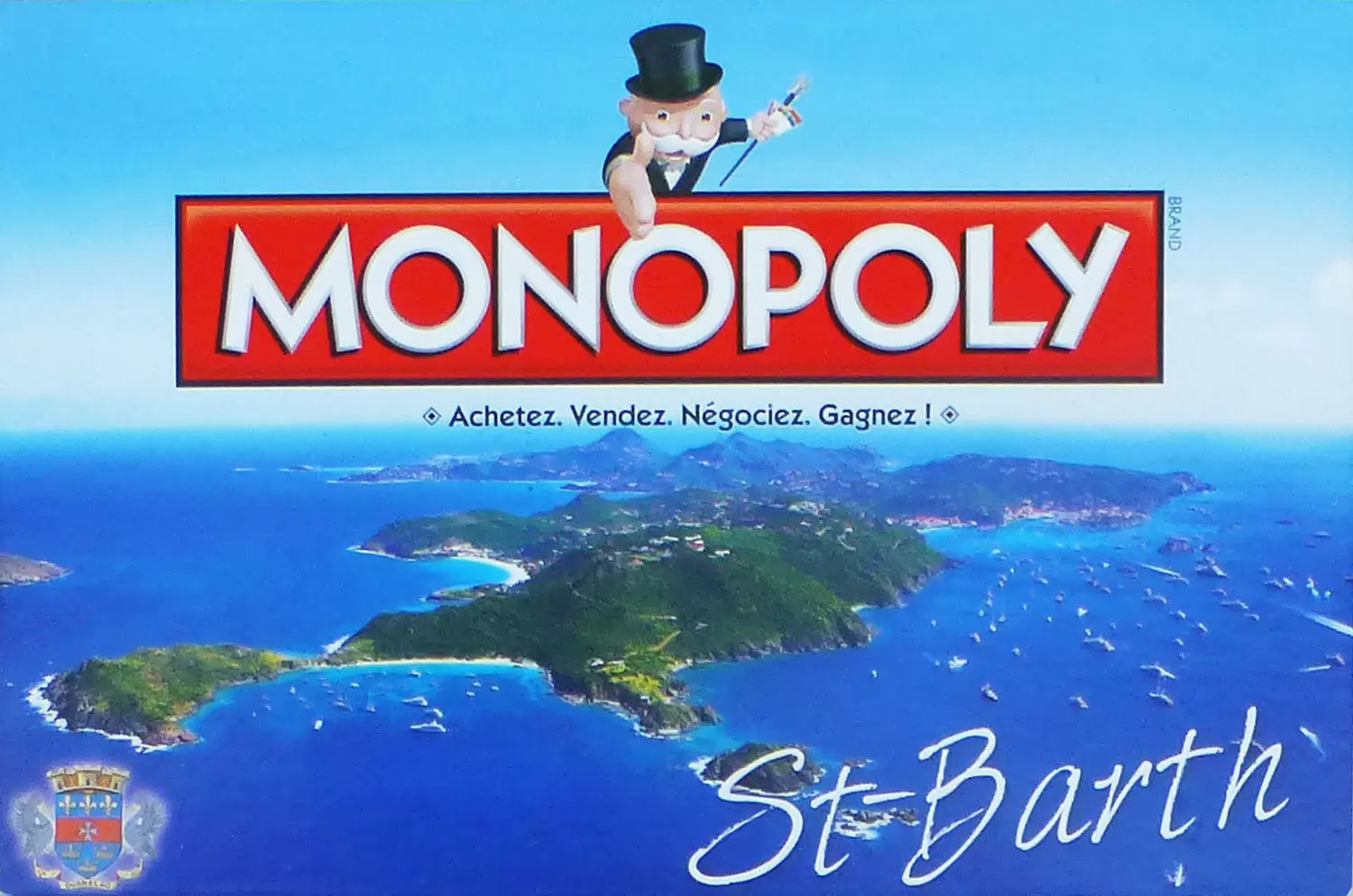 Monopoly des Régions & villes - Monopoly Saint-Barth