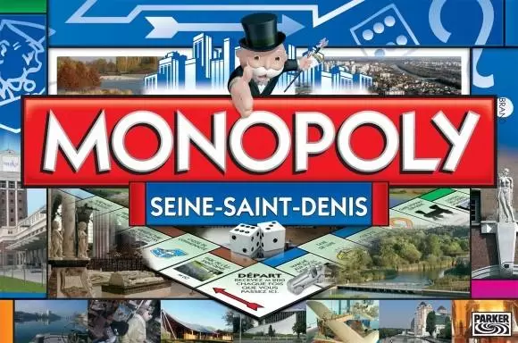 Monopoly Regions & Cities - Monopoly Seine-Saint-Denis