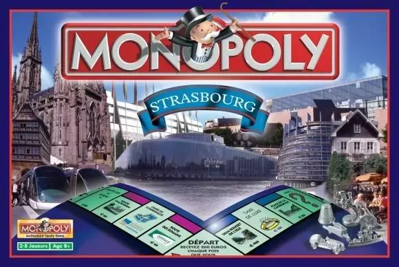 Monopoly des Régions & villes - Monopoly Strasbourg