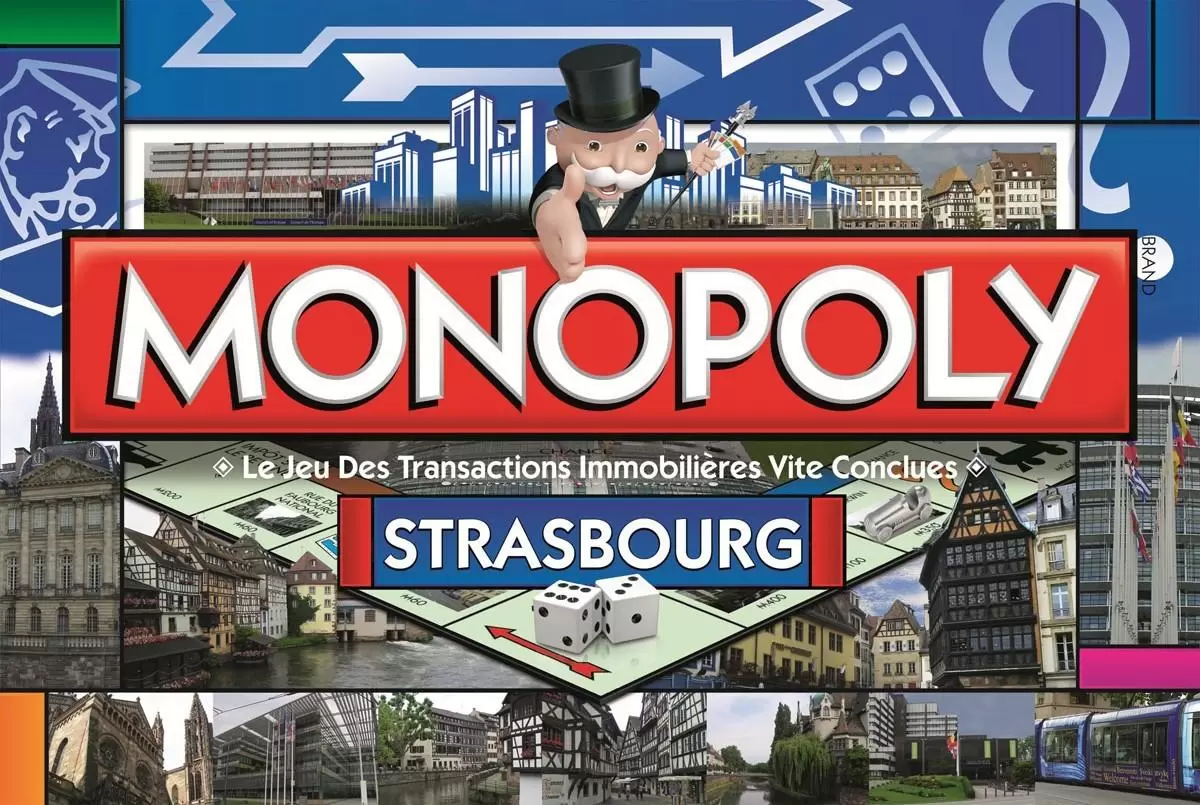 Monopoly des Régions & villes - Monopoly Strasbourg (Edition 2012)