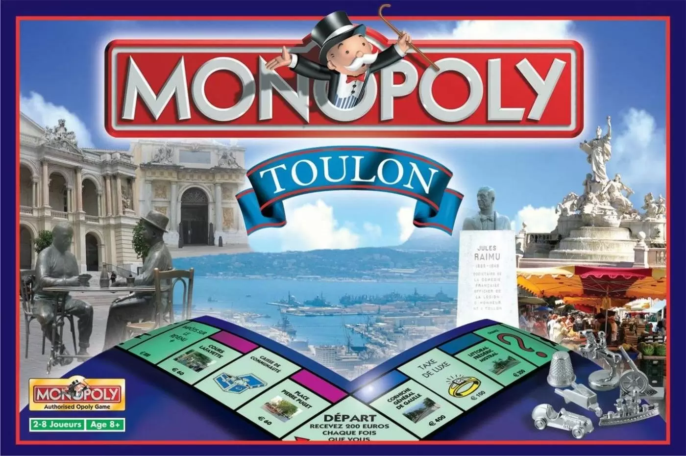 Monopoly des Régions & villes - Monopoly Toulon