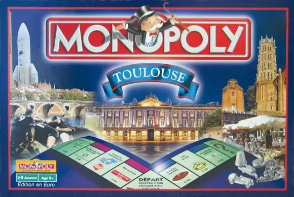 Monopoly des Régions & villes - Monopoly Toulouse