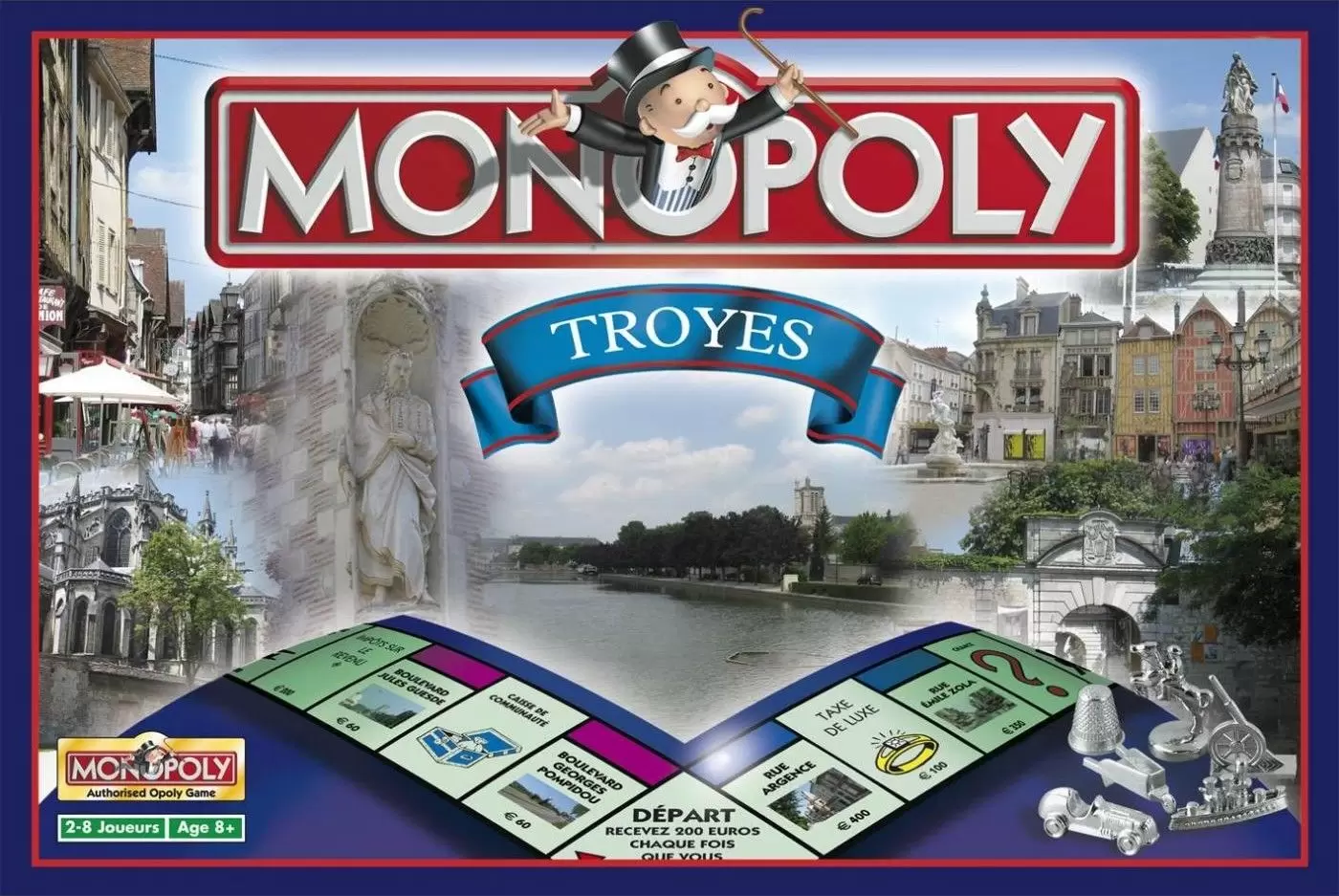 Monopoly des Régions & villes - Monopoly Troyes
