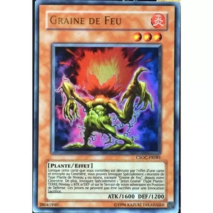 La Croisée du Chaos CSOC - Graine de Feu