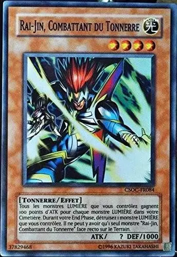 La Croisée du Chaos CSOC - Rai-Jin, Combattant du Tonnerre