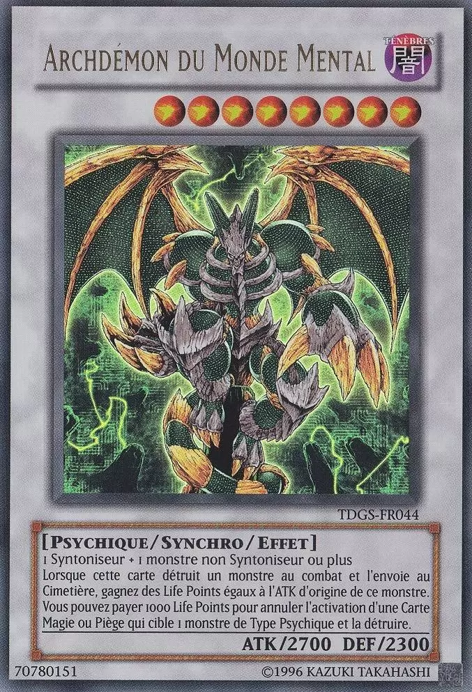 La Genèse du Duelliste TDGS - Archdémon du Monde Mental