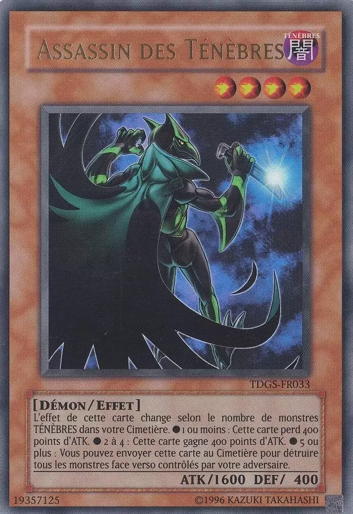 La Genèse du Duelliste TDGS - Assassin des Ténèbres