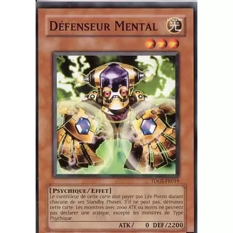 La Genèse du Duelliste TDGS - Défenseur Mental