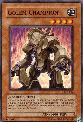 La Genèse du Duelliste TDGS - Golem Champion