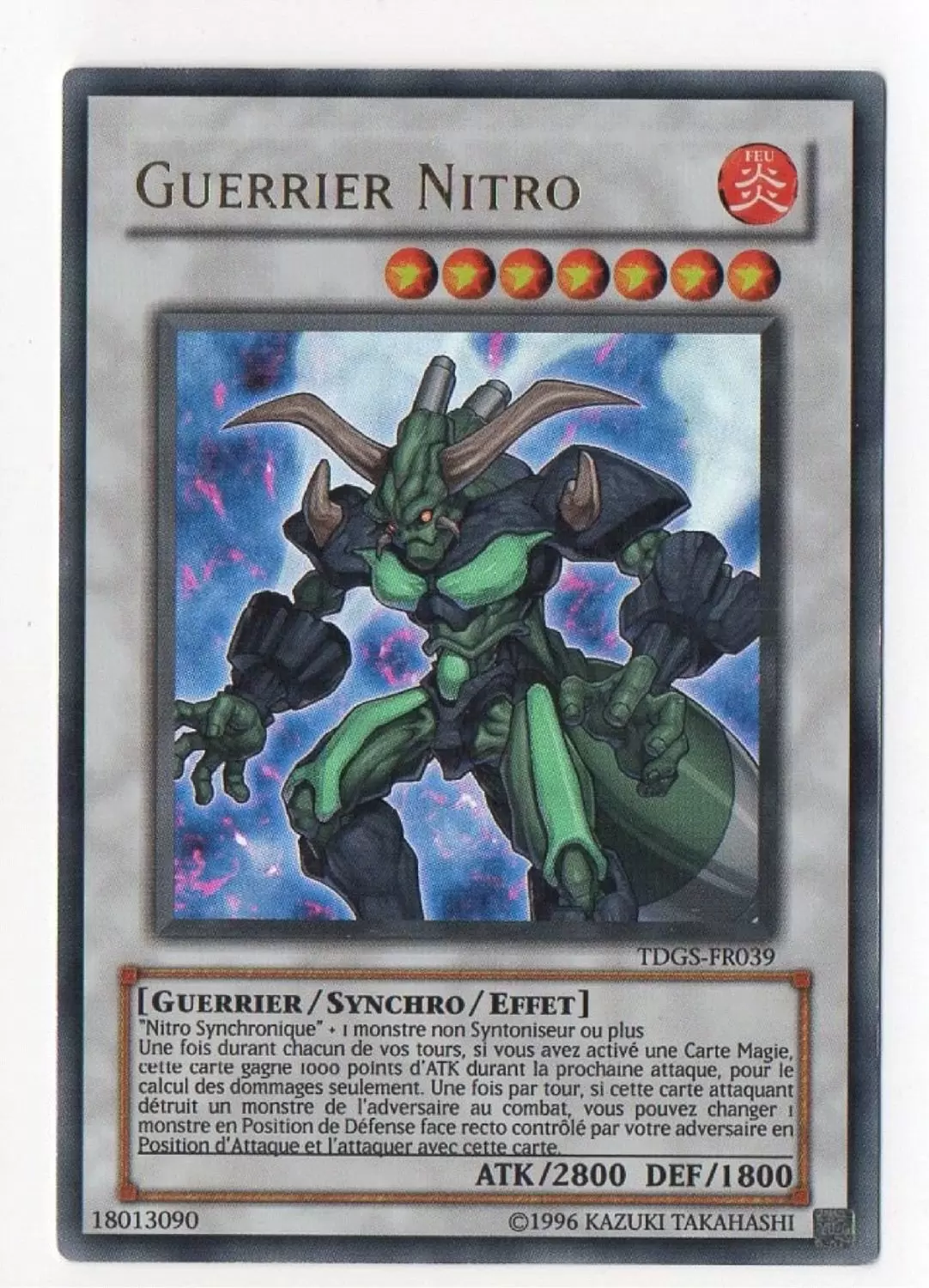 La Genèse du Duelliste TDGS - Guerrier Nitro