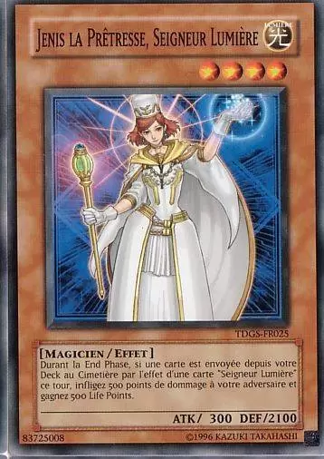 La Genèse du Duelliste TDGS - Jenis la Prêtresse - Seigneur Lumière