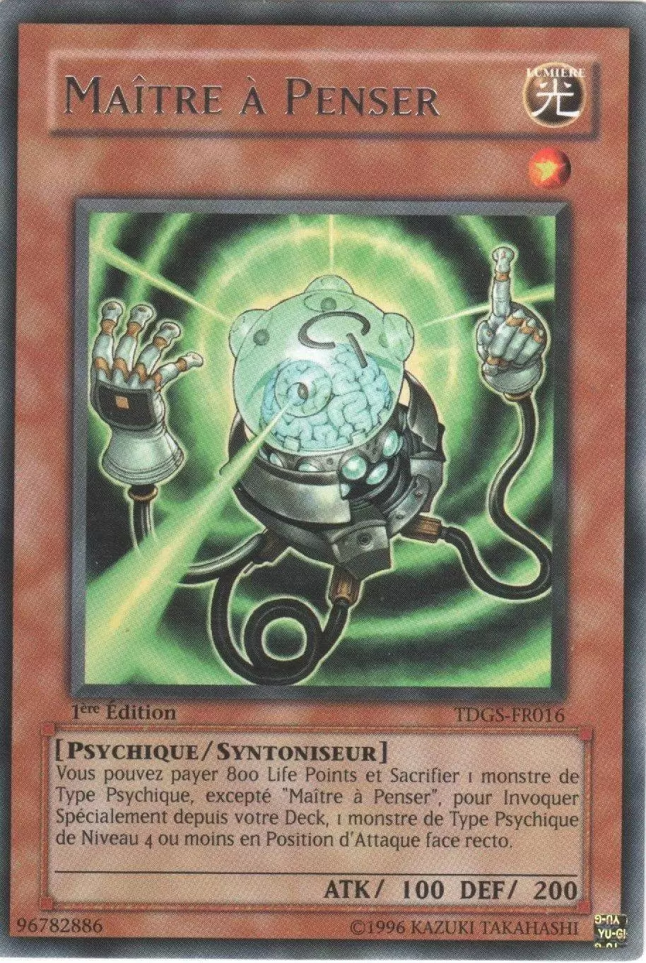 La Genèse du Duelliste TDGS - Maître à Penser