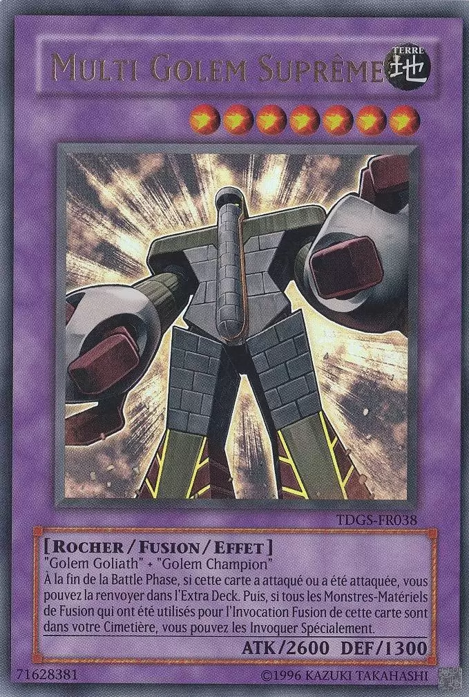 La Genèse du Duelliste TDGS - Multi Golem Suprême