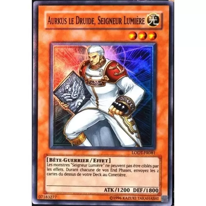 Lumière de la Destruction LODT - Aurkus le Druide, Seigneur Lumière