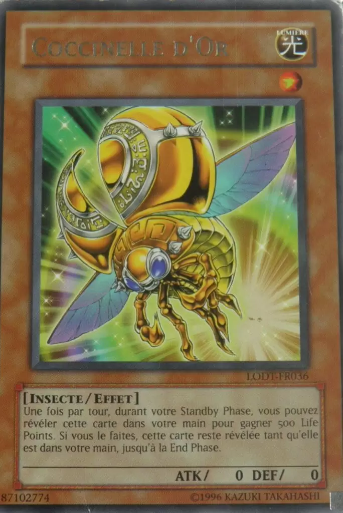 Lumière de la Destruction LODT - Coccinelle d\'Or